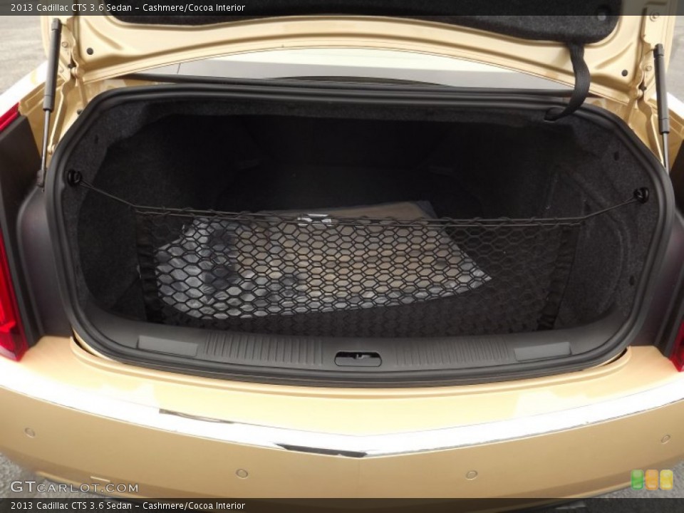 Cashmere/Cocoa Interior Trunk for the 2013 Cadillac CTS 3.6 Sedan #71636116
