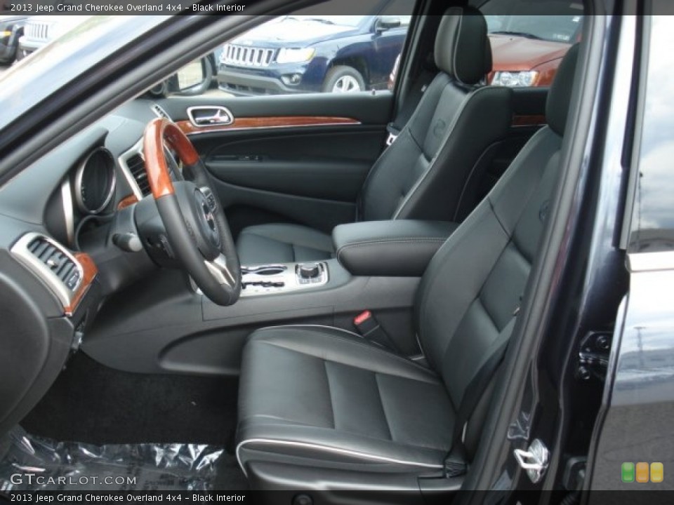 Black Interior Prime Interior for the 2013 Jeep Grand Cherokee Overland 4x4 #71636653
