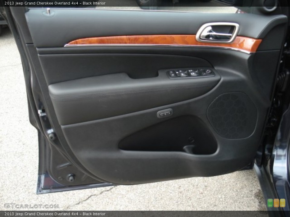 Black Interior Door Panel for the 2013 Jeep Grand Cherokee Overland 4x4 #71636662