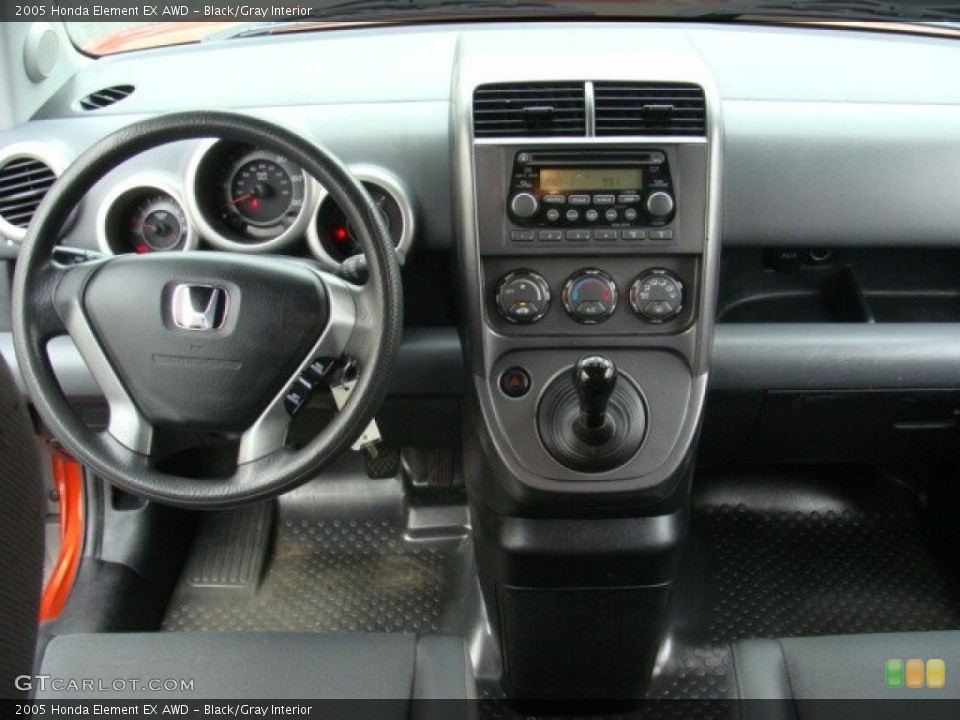 Black/Gray Interior Dashboard for the 2005 Honda Element EX AWD #71645963