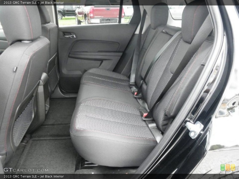 Jet Black Interior Rear Seat for the 2013 GMC Terrain SLE #71648845