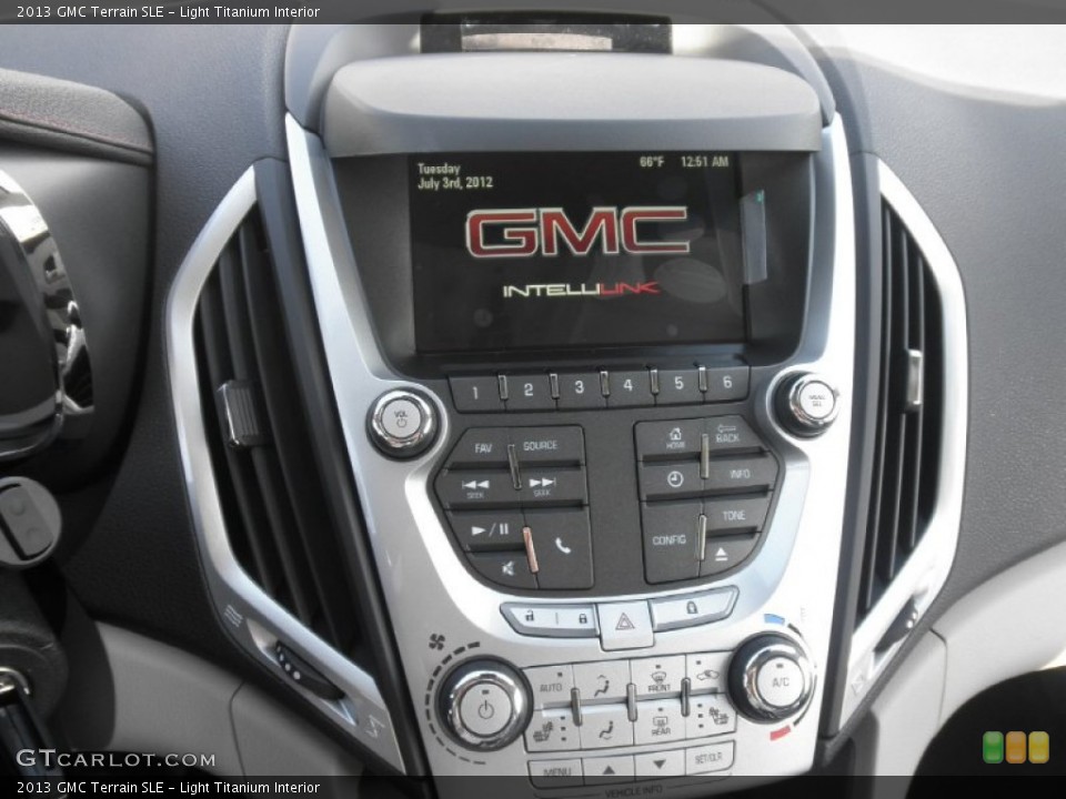 Light Titanium Interior Controls for the 2013 GMC Terrain SLE #71650873