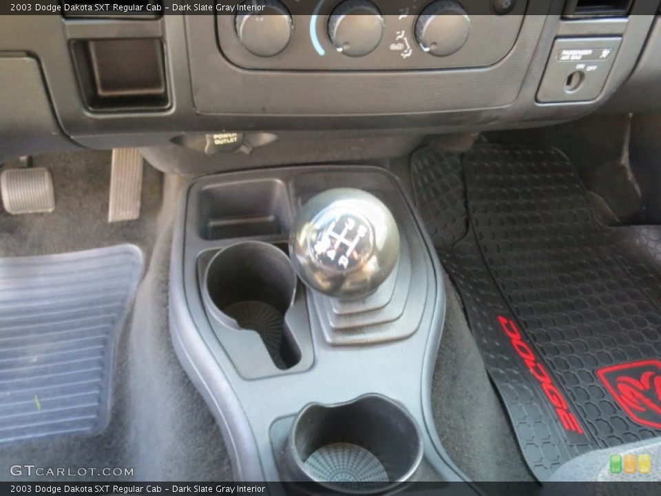 Dark Slate Gray Interior Transmission for the 2003 Dodge Dakota SXT Regular Cab #71653198