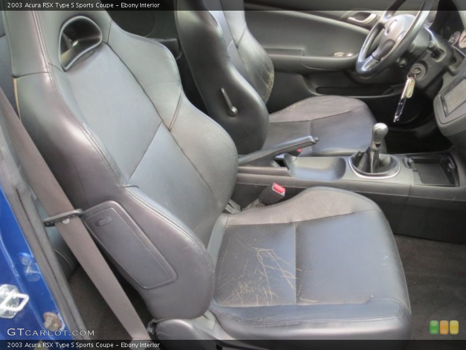 Ebony Interior Photo for the 2003 Acura RSX Type S Sports Coupe #71653444