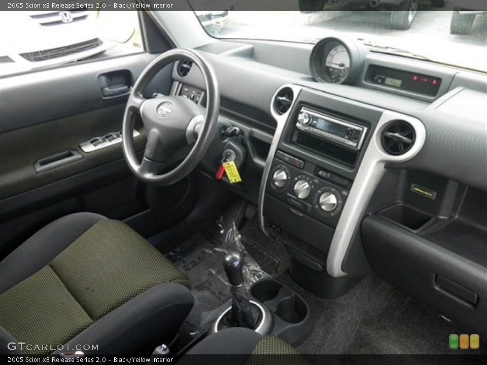 Black/Yellow Interior Dashboard for the 2005 Scion xB Release Series 2.0 #71655140