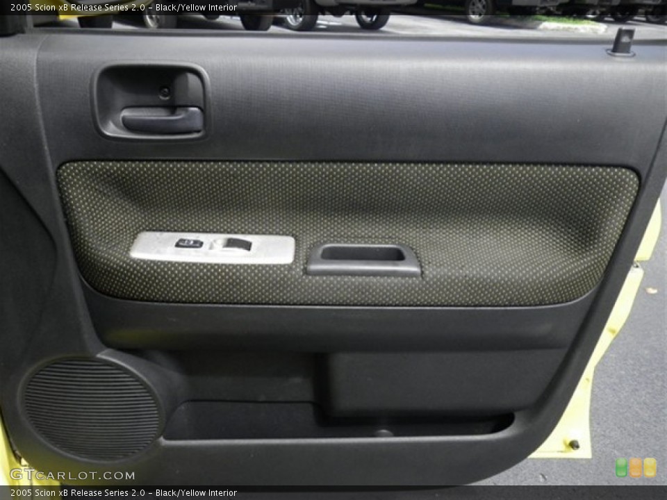 Black/Yellow Interior Door Panel for the 2005 Scion xB Release Series 2.0 #71655160