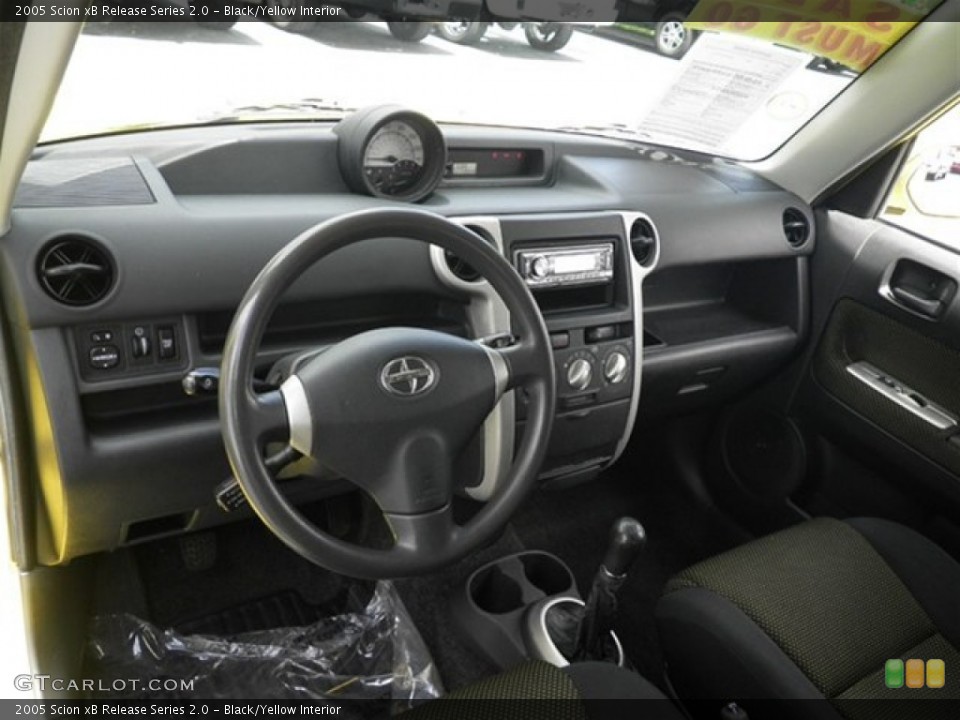 Black/Yellow Interior Dashboard for the 2005 Scion xB Release Series 2.0 #71655229