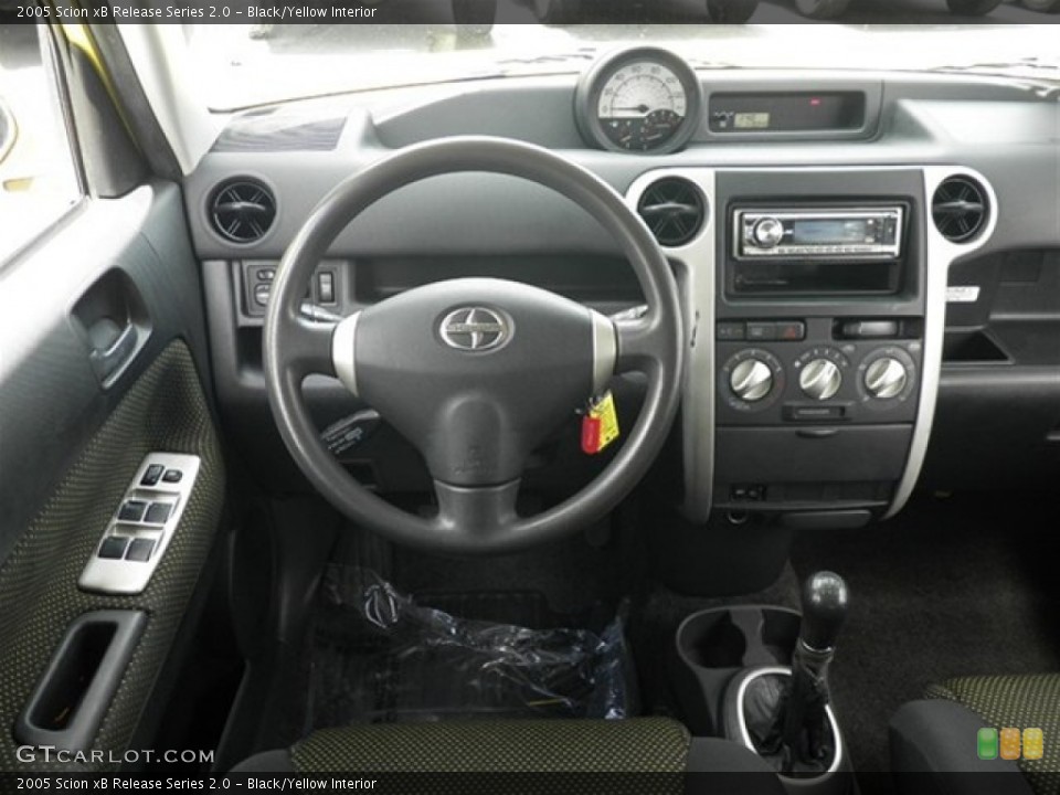 Black/Yellow Interior Dashboard for the 2005 Scion xB Release Series 2.0 #71655256