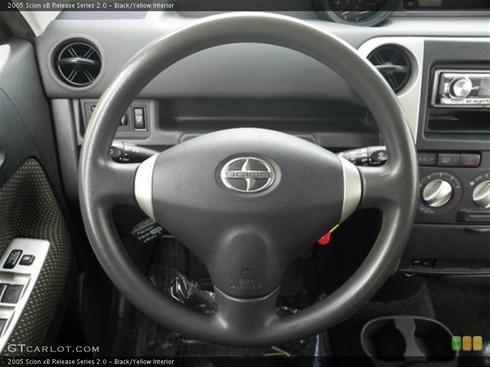 Black/Yellow Interior Steering Wheel for the 2005 Scion xB Release Series 2.0 #71655265