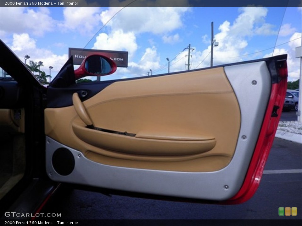 Tan Interior Door Panel for the 2000 Ferrari 360 Modena #71655877
