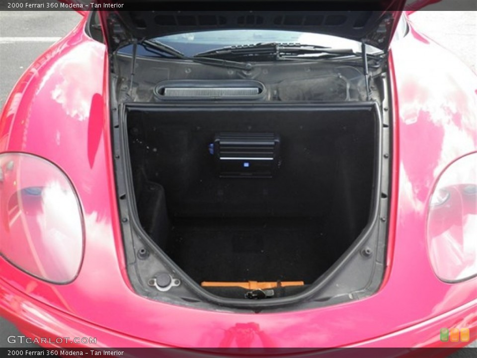 Tan Interior Trunk for the 2000 Ferrari 360 Modena #71656129