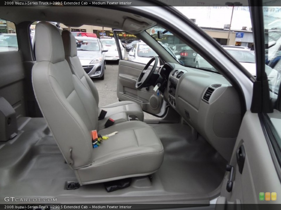Medium Pewter Interior Photo for the 2008 Isuzu i-Series Truck i-290 S Extended Cab #71661049