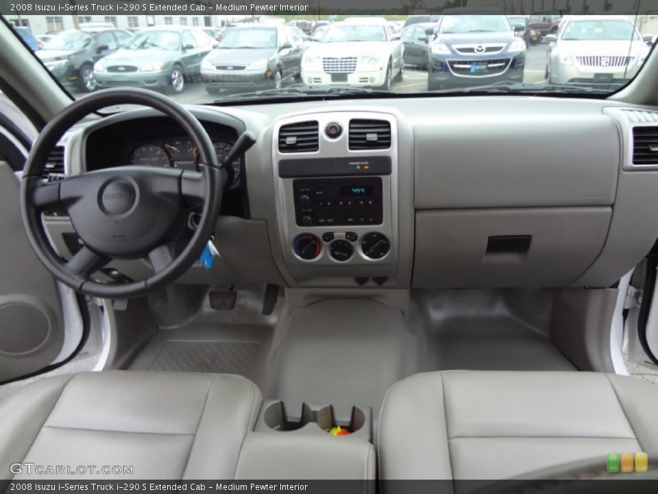 Medium Pewter Interior Dashboard for the 2008 Isuzu i-Series Truck i-290 S Extended Cab #71661059