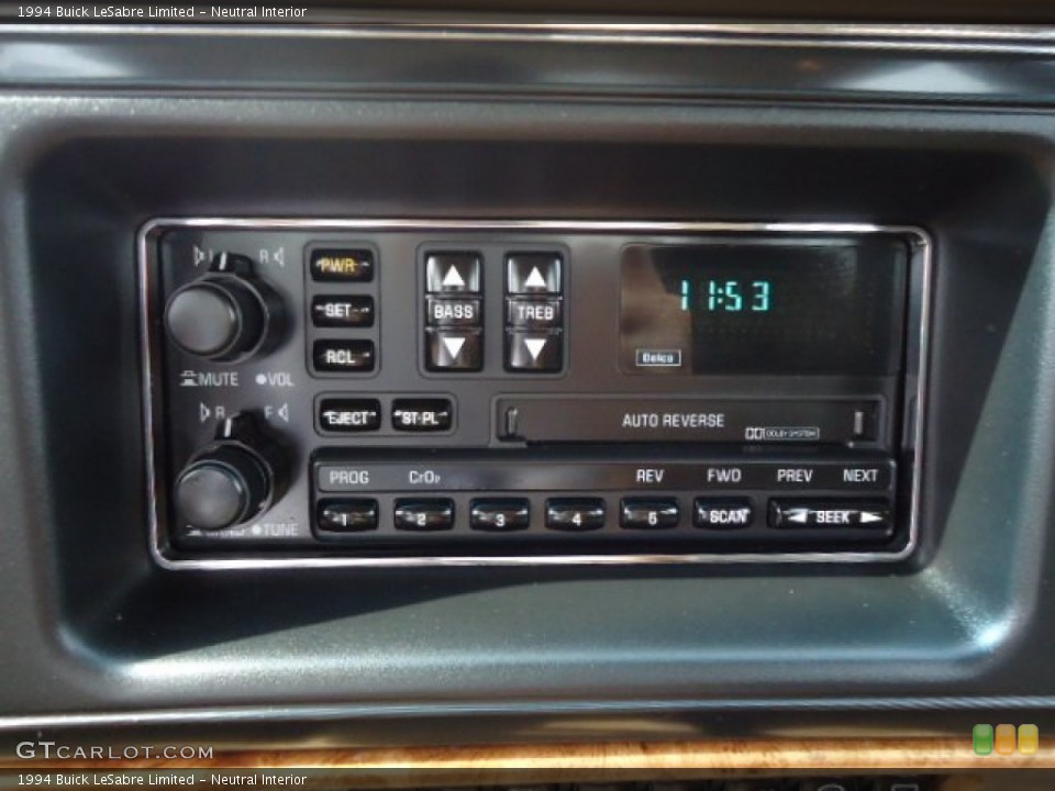 Neutral Interior Audio System for the 1994 Buick LeSabre Limited #71668219