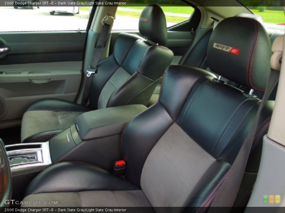 Dark Slate Gray/Light Slate Gray Interior Front Seat for the 2006 Dodge Charger SRT-8 #71669467