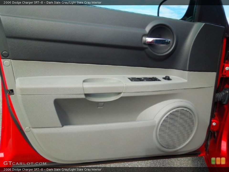 Dark Slate Gray/Light Slate Gray Interior Door Panel for the 2006 Dodge Charger SRT-8 #71669476