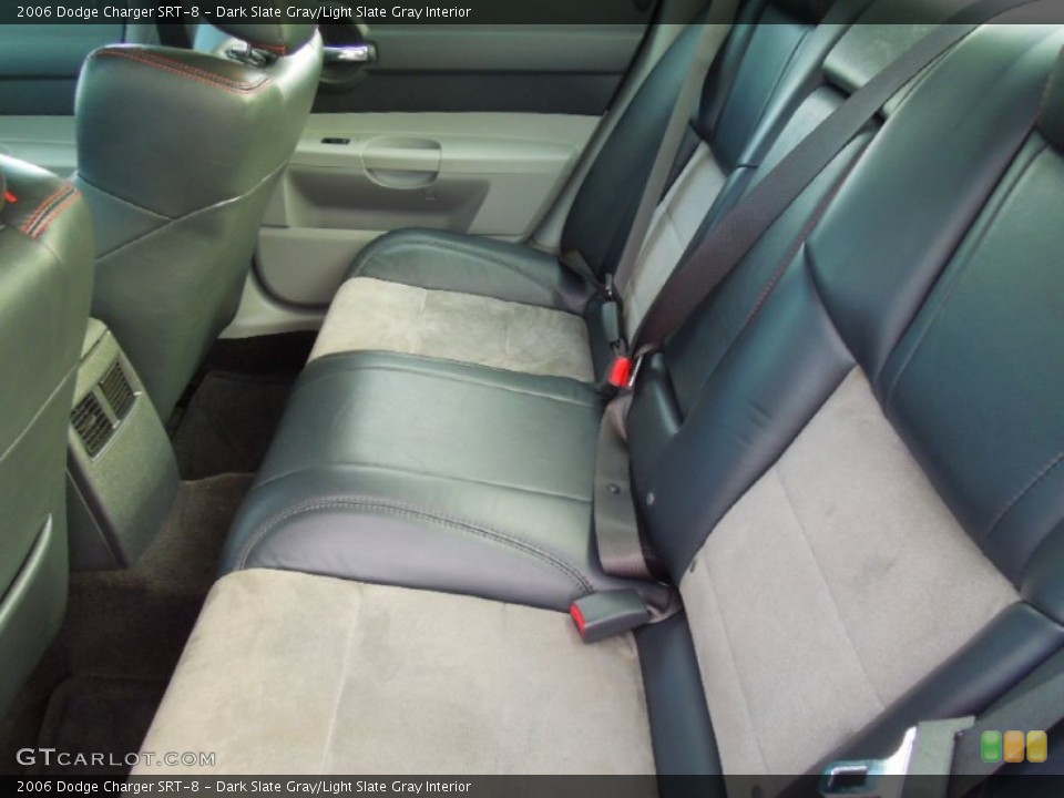 Dark Slate Gray/Light Slate Gray Interior Rear Seat for the 2006 Dodge Charger SRT-8 #71669539