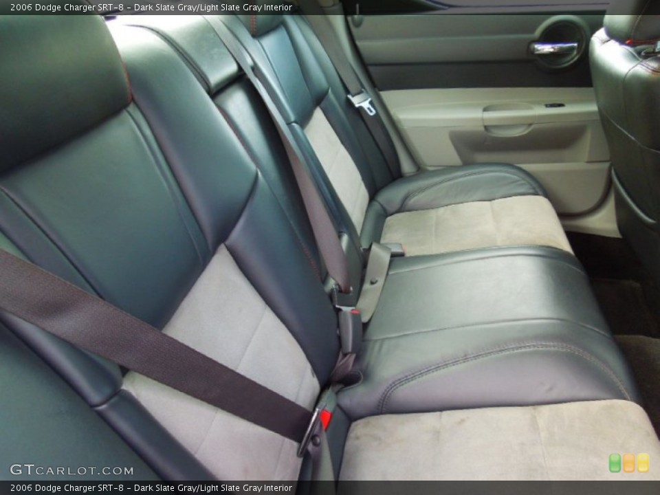 Dark Slate Gray/Light Slate Gray Interior Rear Seat for the 2006 Dodge Charger SRT-8 #71669572