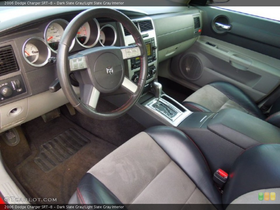 Dark Slate Gray/Light Slate Gray 2006 Dodge Charger Interiors