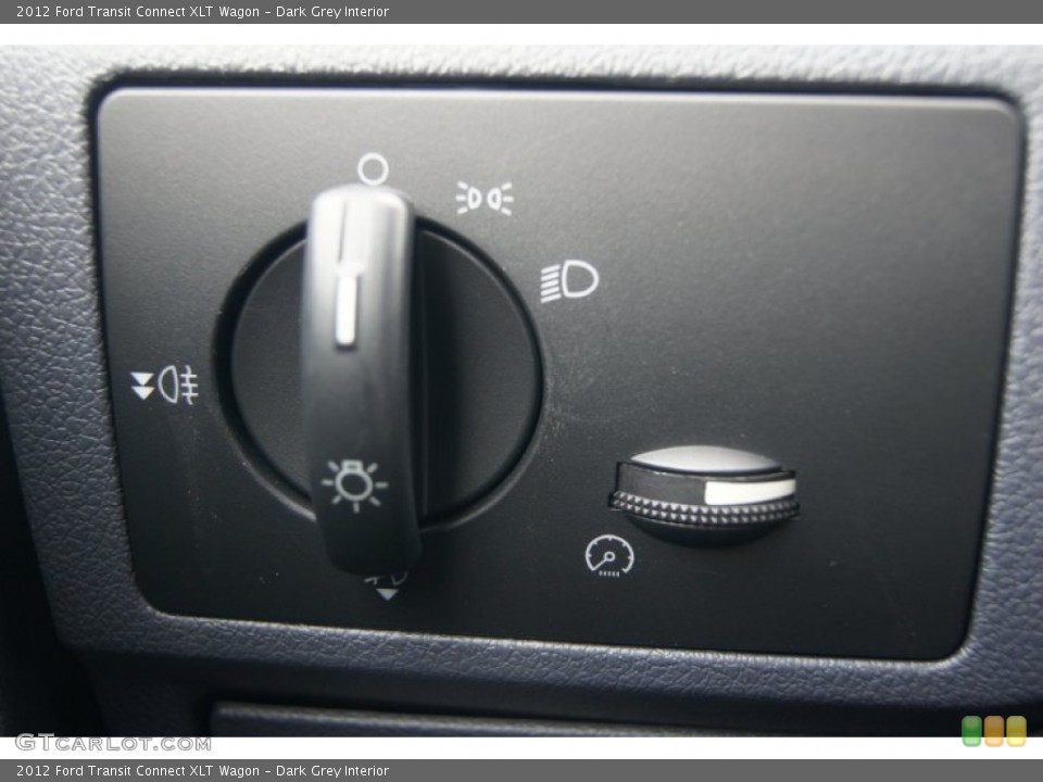 Dark Grey Interior Controls for the 2012 Ford Transit Connect XLT Wagon #71669683