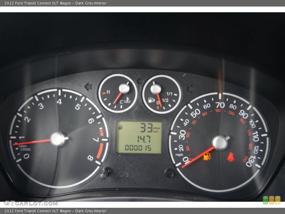 Dark Grey Interior Gauges for the 2012 Ford Transit Connect XLT Wagon #71669716
