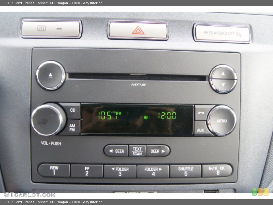 Dark Grey Interior Audio System for the 2012 Ford Transit Connect XLT Wagon #71669734
