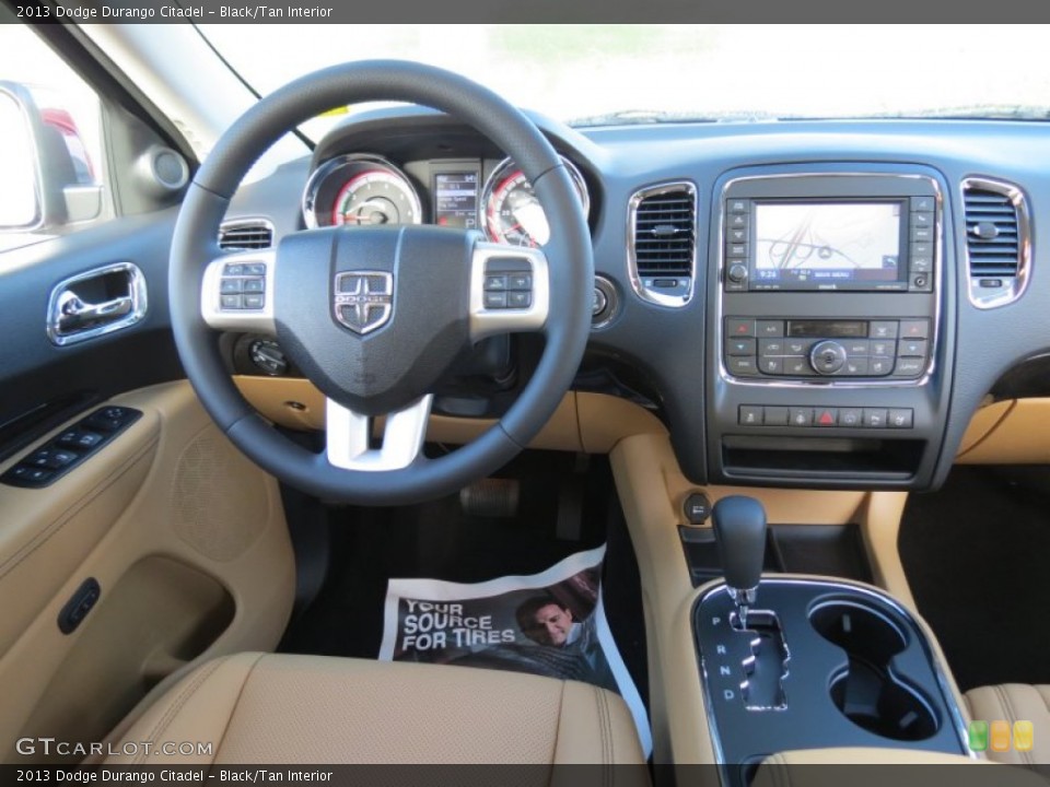 Black/Tan Interior Dashboard for the 2013 Dodge Durango Citadel #71671660