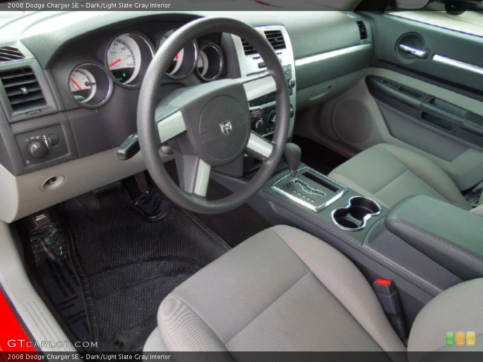 Dark/Light Slate Gray Interior Prime Interior for the 2008 Dodge Charger SE #71672257