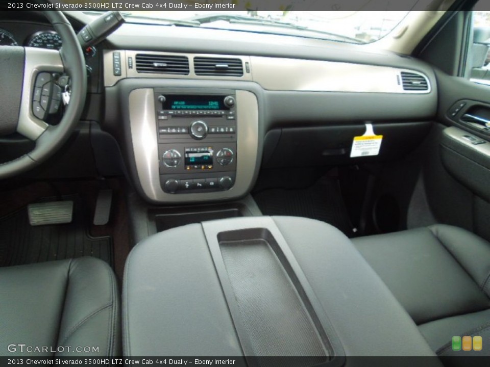 Ebony Interior Dashboard for the 2013 Chevrolet Silverado 3500HD LTZ Crew Cab 4x4 Dually #71672773
