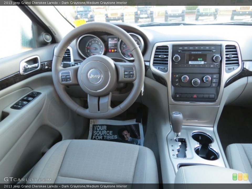 Dark Graystone/Medium Graystone Interior Dashboard for the 2013 Jeep Grand Cherokee Laredo #71672857