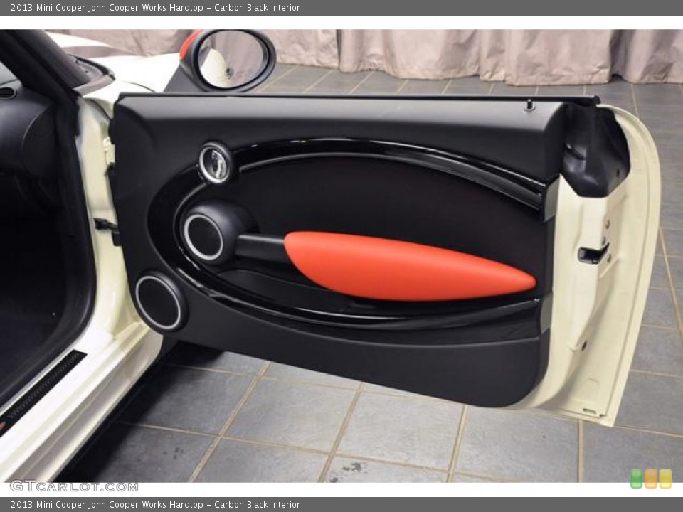 Carbon Black Interior Door Panel for the 2013 Mini Cooper John Cooper Works Hardtop #71674483