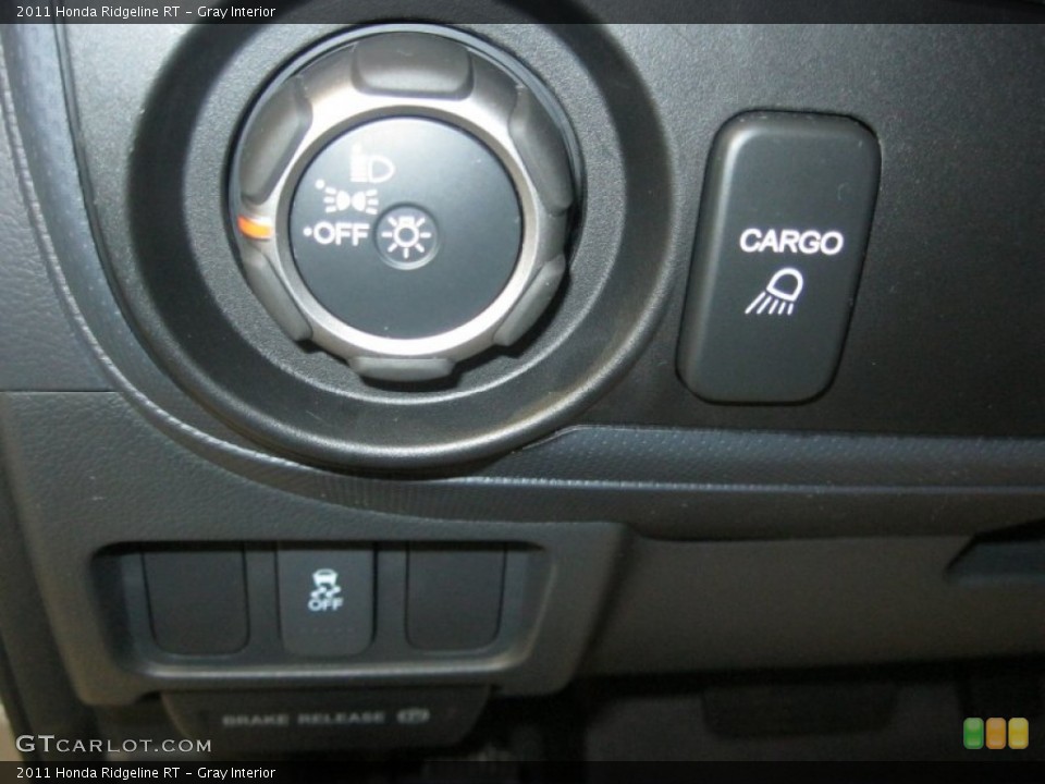 Gray Interior Controls for the 2011 Honda Ridgeline RT #71677978
