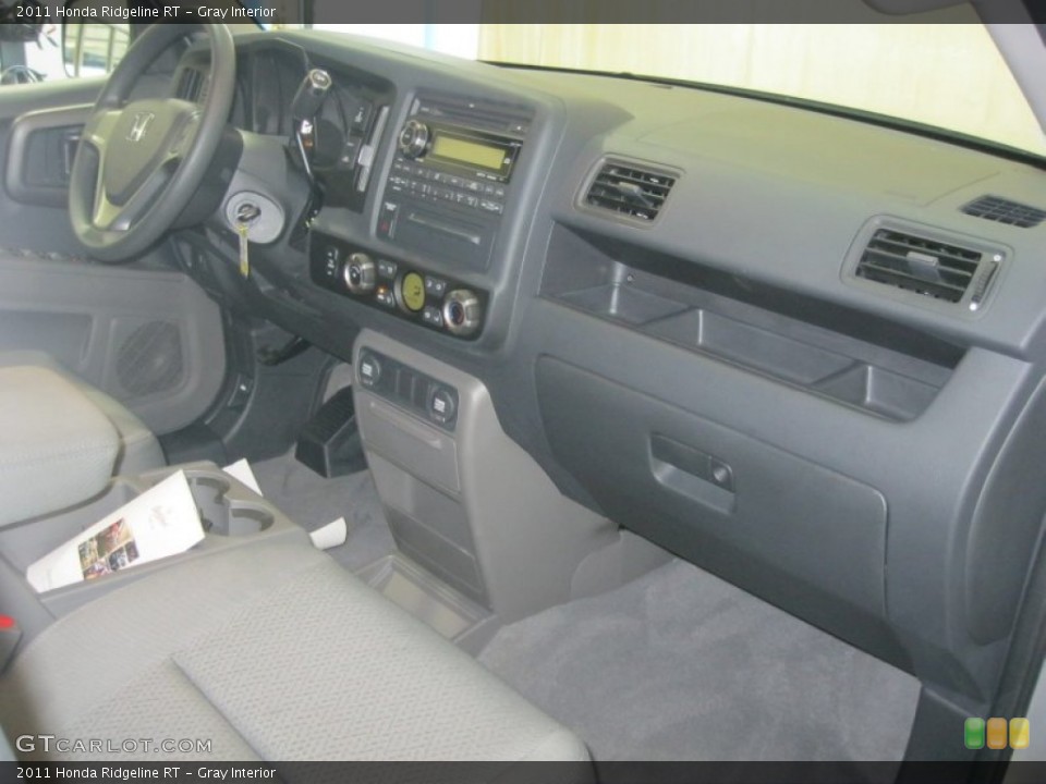 Gray Interior Dashboard for the 2011 Honda Ridgeline RT #71678095