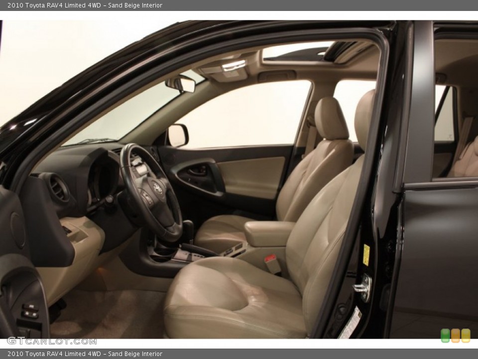 Sand Beige Interior Photo for the 2010 Toyota RAV4 Limited 4WD #71679100