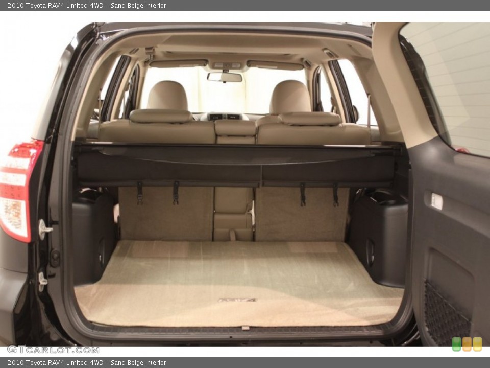Sand Beige Interior Trunk for the 2010 Toyota RAV4 Limited 4WD #71679175