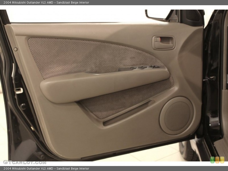 Sandblast Beige Interior Door Panel for the 2004 Mitsubishi Outlander XLS AWD #71680163