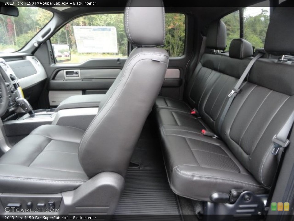Black Interior Photo for the 2013 Ford F150 FX4 SuperCab 4x4 #71681545