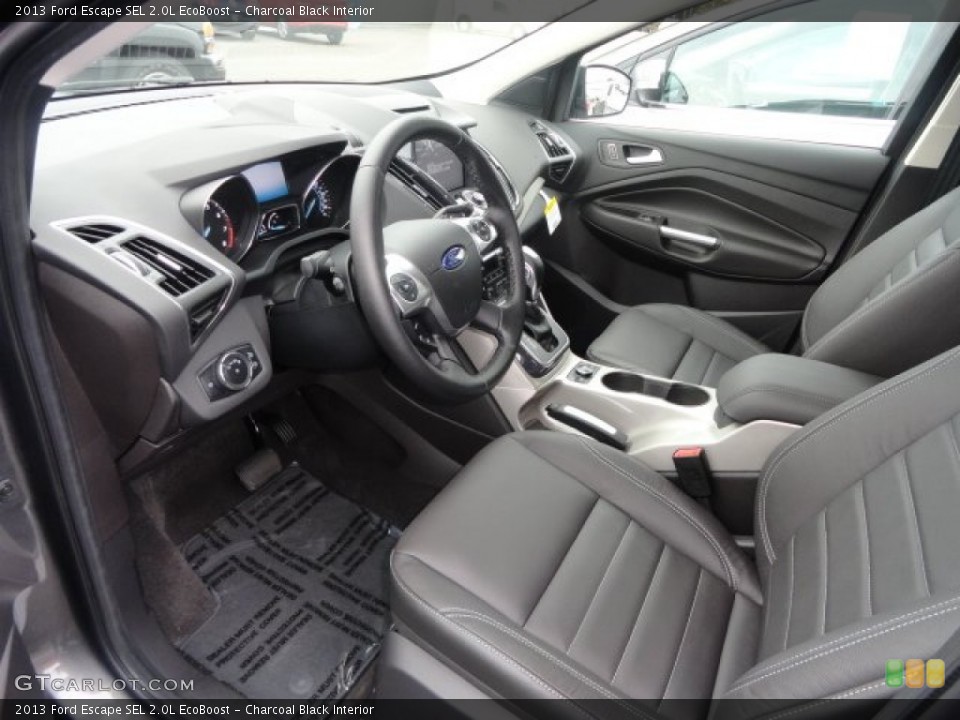 Charcoal Black Interior Prime Interior for the 2013 Ford Escape SEL 2.0L EcoBoost #71681963