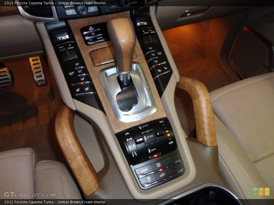 Umber Brown/Cream Interior Transmission for the 2012 Porsche Cayenne Turbo #71681977
