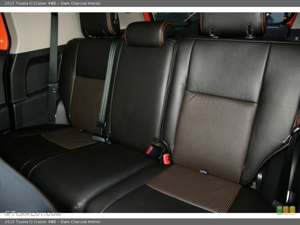 Dark Charcoal Interior Rear Seat for the 2013 Toyota FJ Cruiser 4WD #71684962