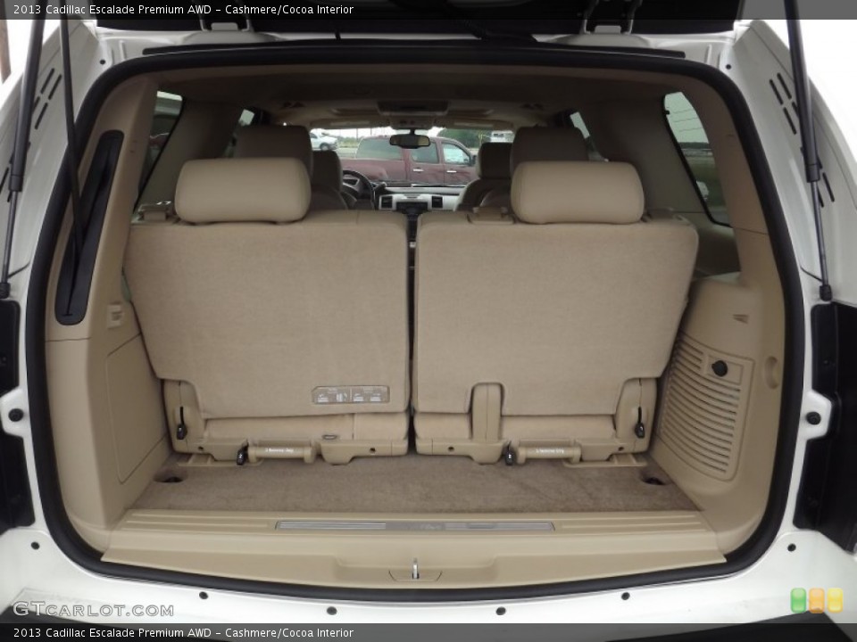 Cashmere/Cocoa Interior Trunk for the 2013 Cadillac Escalade Premium AWD #71686876