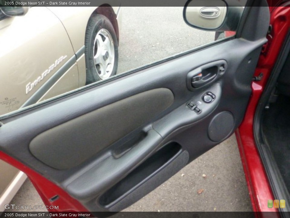 Dark Slate Gray Interior Door Panel for the 2005 Dodge Neon SXT #71689884