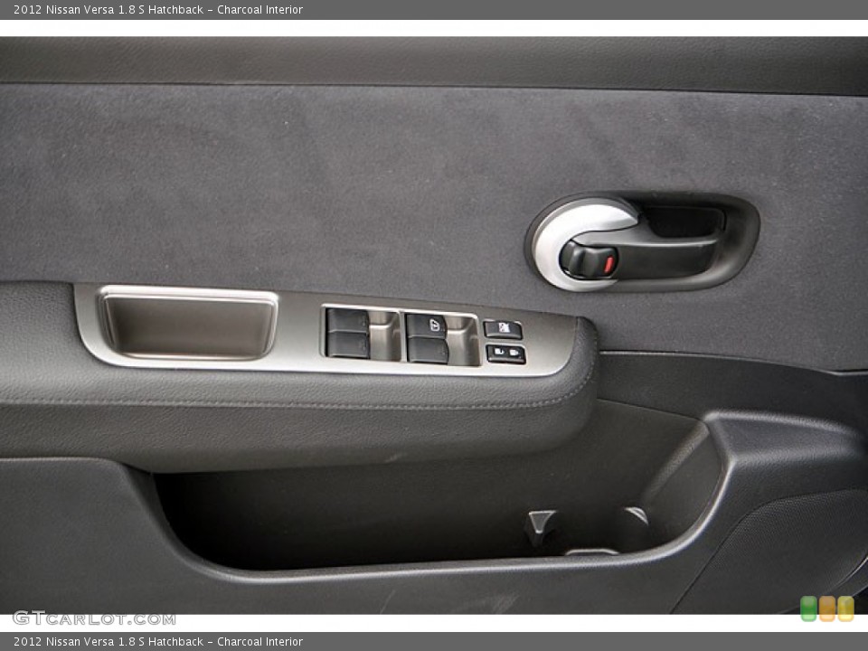 Charcoal Interior Door Panel for the 2012 Nissan Versa 1.8 S Hatchback #71689951