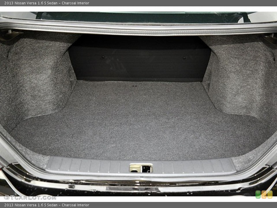 Charcoal Interior Trunk for the 2013 Nissan Versa 1.6 S Sedan #71690128