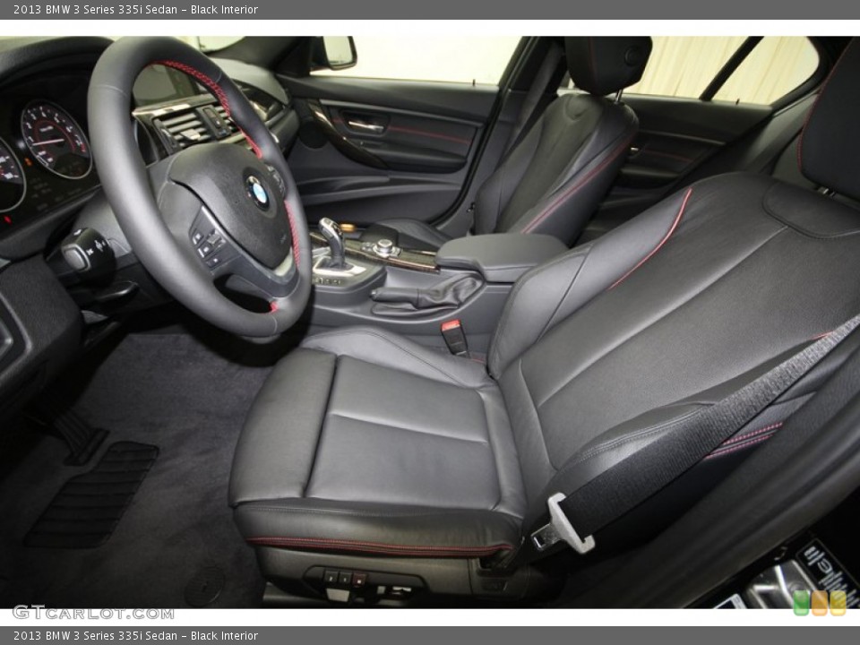 Black Interior Photo for the 2013 BMW 3 Series 335i Sedan #71692234