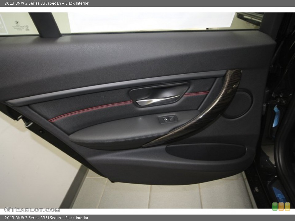 Black Interior Door Panel for the 2013 BMW 3 Series 335i Sedan #71692423