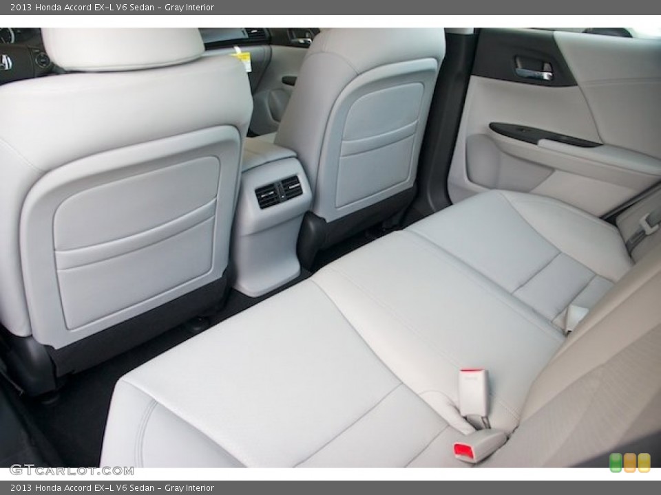 Gray Interior Photo for the 2013 Honda Accord EX-L V6 Sedan #71692988