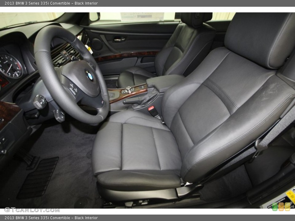 Black Interior Photo for the 2013 BMW 3 Series 335i Convertible #71693953