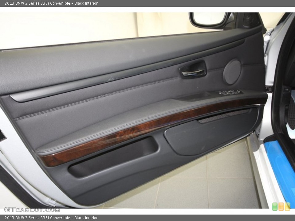 Black Interior Door Panel for the 2013 BMW 3 Series 335i Convertible #71694049