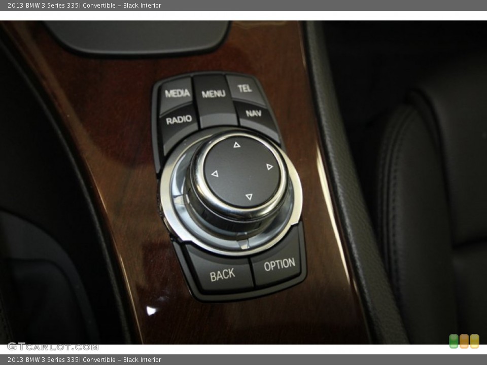 Black Interior Controls for the 2013 BMW 3 Series 335i Convertible #71694100